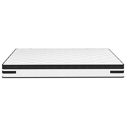 Avis vidaXL Matelas à ressorts ensachés moyen plus 200x200 cm