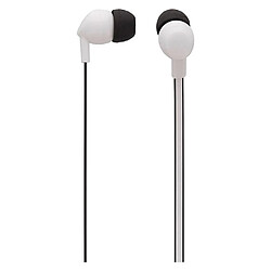 T'Nb Ecouteurs intra auriculaires avec micro blanc/noir 