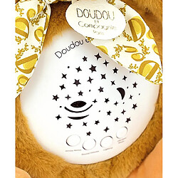 Doudou et Compagnie Veilleuse musicale Lapin jaune moutarde