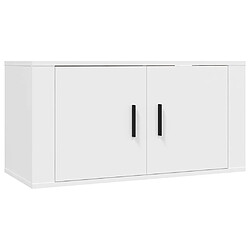 Acheter Maison Chic Ensemble de meubles TV 3 pcs pour salon - Blanc Bois d'ingénierie -MN27105