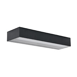 applique à led - aric alis up et dw - 13w - 3-4000k - cct - noir - aric 51212