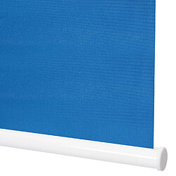 Mendler Lot de 2 stores à enroulement HWC-D52, store à enroulement latéral, 120x230cm protection solaire opaque ~ bleu