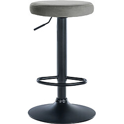 Avis Non Tabouret de bar Ponte velours noir