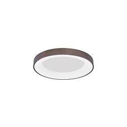 NOVA LUCE Plafonnier RANDO THIN Café Brossé LED 50 W 