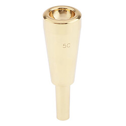 Embouchure de trompette de haute qualité 5C pour accessoires de pièces de trompette dorées Embouchure de trompette