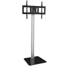 Techly ICA-TR11 Socle d'écrans Plats Pupitre à roulettes pour Panneau Plat Noir, Argent 177,8 cm (70``) - Socles d'écrans Plats (TV, 50 kg, 81,3 cm (32``), 177,8 cm (70``), 50 x 50 mm, 600 x 400 mm) 