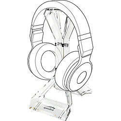 Support pour casque SPEEDLINK GANT en acrylique transparent