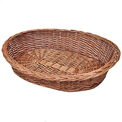 vidaXL Panier/Lit pour animaux de compagnie Naturel 90 cm