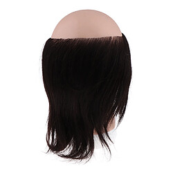 Cheveux Humains Mannequin Tete Coiffeur Salon Formation Pratique Tete Demi Chauve