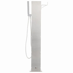 Acheter vidaXL Robinet de douche de jardin 110 cm Acier inoxydable