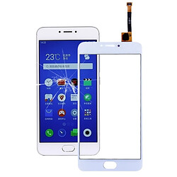 Wewoo Pièce détachée Meizu Note M3 blanc / Meilan Note 3 M681H Chine version écran tactile (seul sans le LCD)