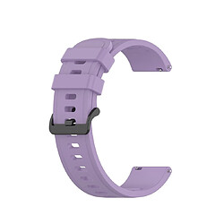 Avis Wewoo Bracelet pour montre connectée de remplacement de Smartwatch en silicone Amazfit GTRtaille 20 mm violet clair