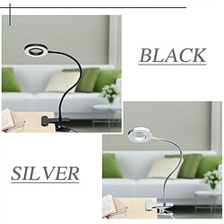 Universal Lampe de lecture USB flexible à LED dimmerable à côté de la lampe de table de lit (noire) pas cher