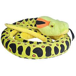 Wild Republic peluche Jumbo Serpent Anaconda de 280 cm jaune noir 