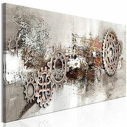 Paris Prix Tableau Imprimé Steel Cranks Narrow 45 x 135 cm 