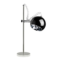 Lampe de tabe 18x30x69cm MOONY - noir