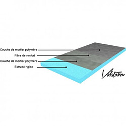 Avis Desineo Panneau de construction 1250 x 600 x 10mm extrudé rigide XPS prêt à carreler Valstorm