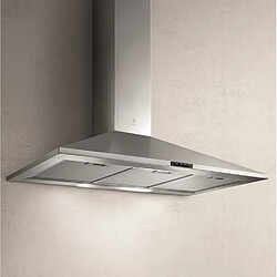 Hotte décorative murale 90cm 68db 395m3/h inox - prf0091763b - ELICA