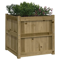 Acheter Maison Chic Jardinière,Bac à fleurs - pot de fleur d'extérieur 60x60x60 cm bois de pin imprégné -GKD44378