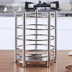 Acheter Wewoo Acier inoxydable 304 Baguettes Cage Drain Rack Couteau Fourche Boîte De Rangement Fournitures De Cuisine