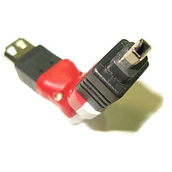 Bematik Rotor adaptateur FireWire 400 IEEE 1394 (4 broches-M/6Pin-H)