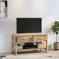 Avis Maison Chic Meuble TV scandinave - Banc TV pour salon 82x38x45 cm Bois d'ingénierie -MN91026