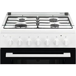 Avis Electrolux Cuisinière LKK60000W 4 foyers Gaz, four Electrique, 60, Blanc