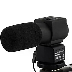 Cfsyls Condensateur de microphone de caméra vidéo à prise 3,5 mm Microphone à condensateur pour caméra vidéo, prise 3.5mm, enregistrement en flux, micro Audio stéréo, pour Canon, Sony, Nikon, DSLR, DV, Vlog