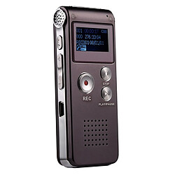 Dictaphone Professionnel USB 8GB Avec Enregistreur Vocal, Lecteur MP3 WAV et Fonction VAR ROM 16 Go Violet YONIS