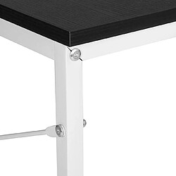 Avis Helloshop26 Bureau adulte d'ordinateur design élégant 120 cm noir 19_0000562