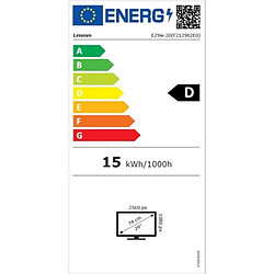 Écran Lenovo ThinkVision E29w-20 LED 2560 x 1080 px