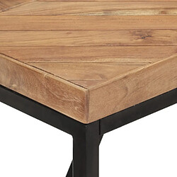 Acheter vidaXL Table à dîner 160x70x76 cm Bois massif d'acacia et de manguier