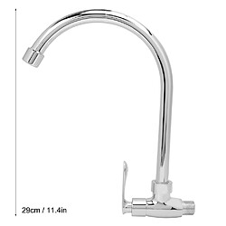 ComfortXL Robinet de salle de bains ou de cuisine, accessoire de maison, robinet de lavabo chromé