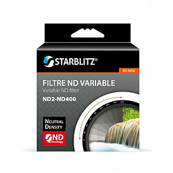 STARBLITZ Filtre densité neutre variable ND2-ND400 82mm 