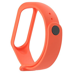 Avis Wewoo Bracelet montre bracelet en caoutchouc silicone bracelet de poignet remplacement de la bande pour Xiaomi mi bande 3 (orange)