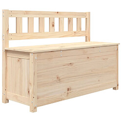 vidaXL Banc 110x41x76,5 cm Bois de pin massif