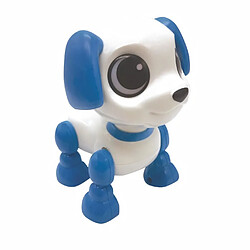 Lexibook Power Puppy Mini - Chien robot avec effets lumineux et sonores, contrôle par claquement de main, répétition 