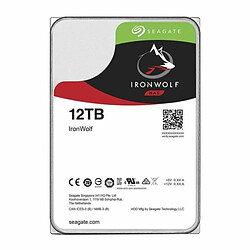 Seagate Technology Disque dur Seagate IronWolf 3,5" 12 TB