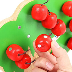 Avis Universal Puzzle en bois pommier magnétique jeux interactifs pour enfants choix de jouets éducation aux fruits