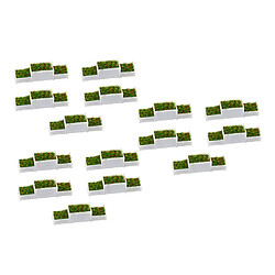 15pcs 1:150 parterres de Fleurs Miniatures pour décoration de Jardin