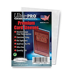 Asmodée Ultra Pro - Range Cartes Souple Platinium (x 100)