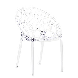 Non Chaise empilable CRYSTAL