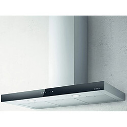 Hotte décorative murale 90cm 69db 581m3/h noir/inox - prf0104626a - ELICA 