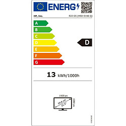 Écran HP E22 G5 IPS 21,5"