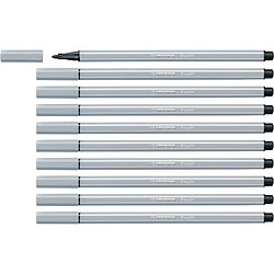 STABILO Stylo feutre Pen 68, gris clair () 