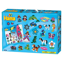 Hama Ensemble de perles thermocollantes Group Pack 3096 21000 pcs