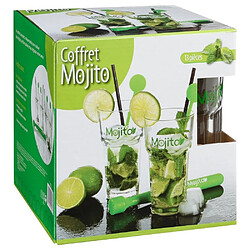 Acheter Maison Futee kit Mojito 13 pièces : verres, pailles, touilleurs et pilon