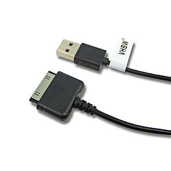 vhbw Câble USB pour Netbook Pad Tab Tablet Barnes & Nobles Nook HD 7, Nook HD 9, Nook HD+, BNTV600 43GB Slate Tablet