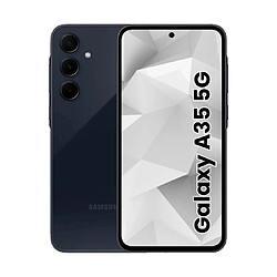 Samsung Galaxy A35 5G 6 Go/128 Go Noir (Awesome Navy) Double SIM SM-A356