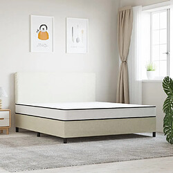 vidaXL Matelas à ressorts bonnell moyen 200x200 cm